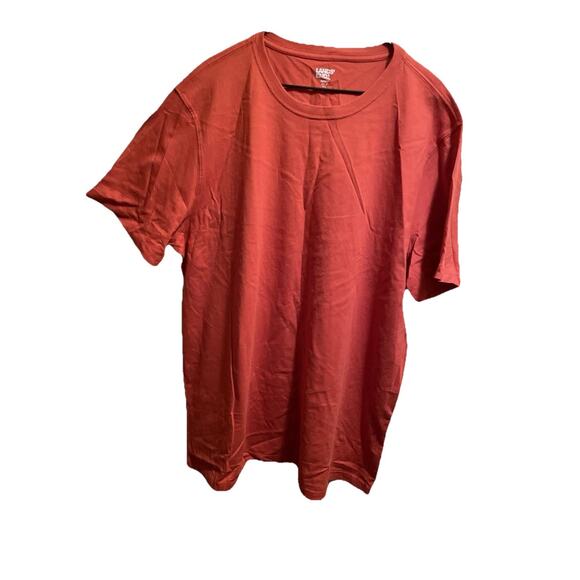 Men's End Size 2XL/T Super T Short Sleeve T-Shirt Casual Relax Fit Rust-Orange - Picture 7 of 7